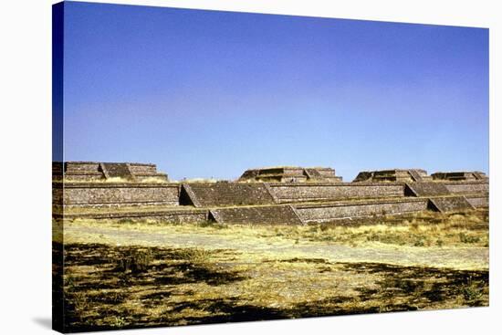 Citadel of Teotihuacan, Pre-Columbian Mexico-null-Stretched Canvas