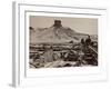 Citadel Rock, Green River Valley-null-Framed Art Print