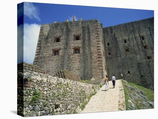 Citadelle Fort, Built in 1817 the Walls are Four Metres Thick, Milot, Haiti, West Indies-Murray Louise-Stretched Canvas