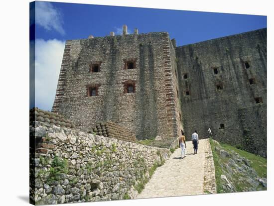 Citadelle Fort, Built in 1817 the Walls are Four Metres Thick, Milot, Haiti, West Indies-Murray Louise-Stretched Canvas