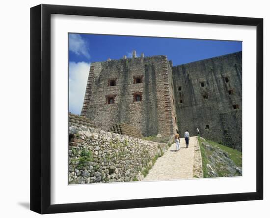 Citadelle Fort, Built in 1817 the Walls are Four Metres Thick, Milot, Haiti, West Indies-Murray Louise-Framed Photographic Print