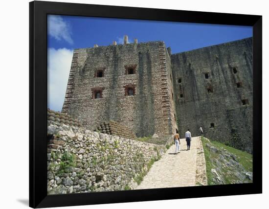 Citadelle Fort, Built in 1817 the Walls are Four Metres Thick, Milot, Haiti, West Indies-Murray Louise-Framed Photographic Print