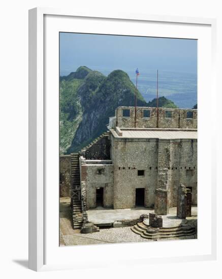 Citadelle Fort, Built in 1817, the Walls are Four Metres Thick, Milot, Haiti, West Indies-Murray Louise-Framed Photographic Print