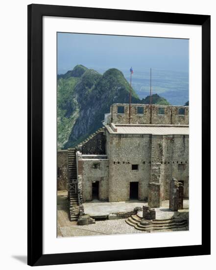 Citadelle Fort, Built in 1817, the Walls are Four Metres Thick, Milot, Haiti, West Indies-Murray Louise-Framed Photographic Print