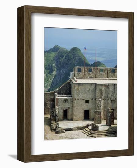 Citadelle Fort, Built in 1817, the Walls are Four Metres Thick, Milot, Haiti, West Indies-Murray Louise-Framed Photographic Print