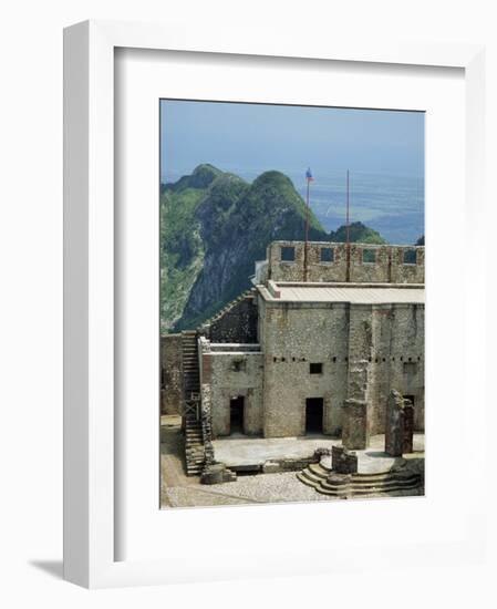 Citadelle Fort, Built in 1817, the Walls are Four Metres Thick, Milot, Haiti, West Indies-Murray Louise-Framed Photographic Print