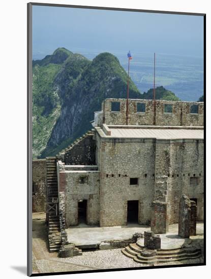 Citadelle Fort, Built in 1817, the Walls are Four Metres Thick, Milot, Haiti, West Indies-Murray Louise-Mounted Photographic Print