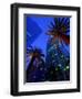 Citibank Center and Palm Trees from Below, Los Angeles, United States of America-Richard Cummins-Framed Photographic Print