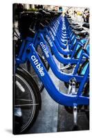 Citibikes of New York-George Oze-Stretched Canvas