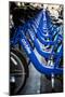 Citibikes of New York-George Oze-Mounted Photographic Print