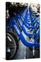 Citibikes of New York-George Oze-Stretched Canvas