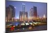 Citic Plaza at Dusk, Tianhe, Guangzhou, Guangdong, China, Asia-Ian Trower-Mounted Photographic Print