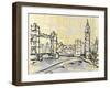 Cities I-Margaret Ferry-Framed Art Print