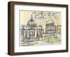 Cities III-Margaret Ferry-Framed Art Print