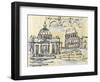 Cities III-Margaret Ferry-Framed Art Print