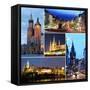 Cities of Europe - Prague and Krakow-George D.-Framed Stretched Canvas