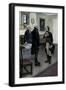 Citizen Genet presented to Washington-Howard Pyle-Framed Giclee Print