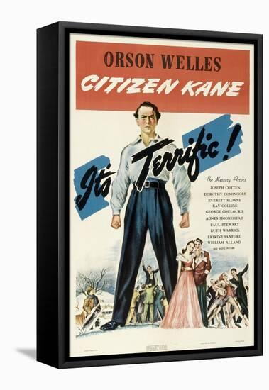 Citizen Kane, 1941-null-Framed Stretched Canvas