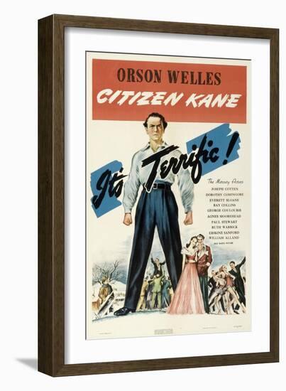 Citizen Kane, 1941-null-Framed Giclee Print