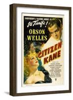 Citizen Kane, Directed by Orson Welles, 1941-null-Framed Giclee Print