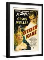 Citizen Kane, Directed by Orson Welles, 1941-null-Framed Giclee Print