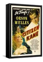 Citizen Kane, Directed by Orson Welles, 1941-null-Framed Stretched Canvas