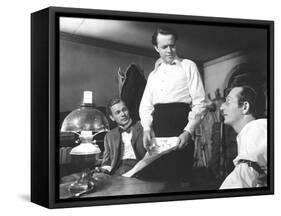 Citizen Kane, Joseph Cotten, Orson Welles, Everett Sloane, 1941-null-Framed Stretched Canvas