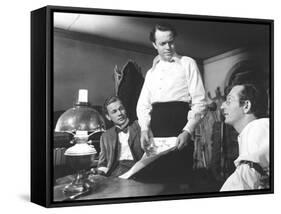 Citizen Kane, Joseph Cotten, Orson Welles, Everett Sloane, 1941-null-Framed Stretched Canvas