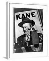 Citizen Kane, Orson Welles, 1941, Running For Governor-null-Framed Photo