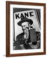 Citizen Kane, Orson Welles, 1941, Running For Governor-null-Framed Photo