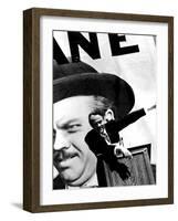 Citizen Kane, Orson Welles, 1941-null-Framed Photo