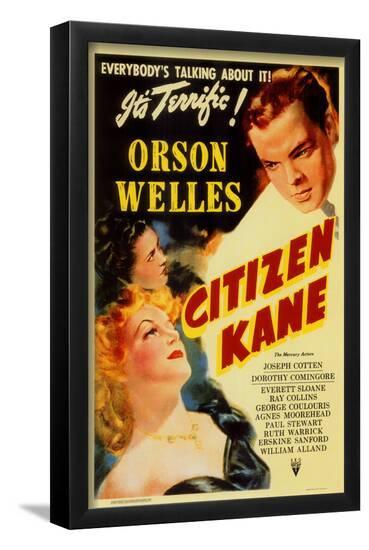 Citizen Kane--Framed Poster
