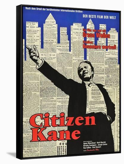 Citizen Kane-null-Framed Stretched Canvas