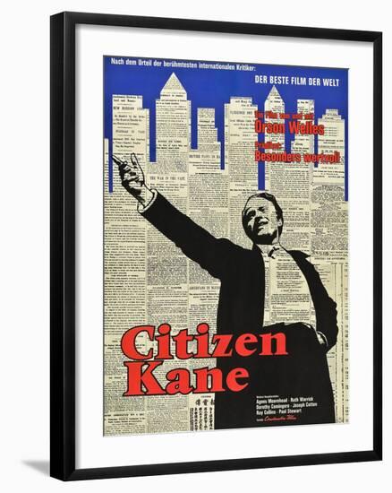 Citizen Kane-null-Framed Art Print