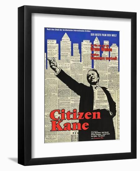 Citizen Kane-null-Framed Art Print