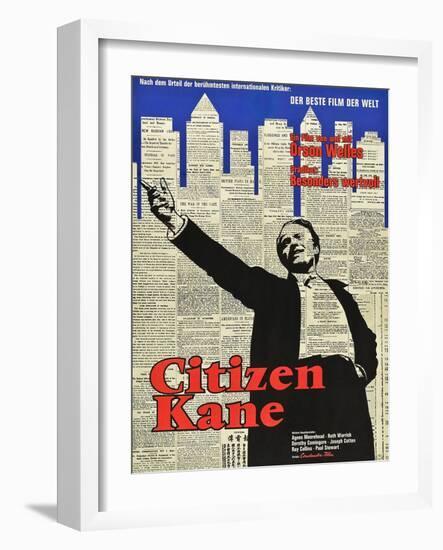 Citizen Kane-null-Framed Art Print