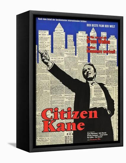 Citizen Kane-null-Framed Stretched Canvas