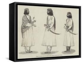 Citizen of Moultan and Sikh Soldiers-null-Framed Stretched Canvas