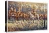 Citizen Soldiers Australia, a Cavalry Force in the Bush-Percy F.s. Spence-Stretched Canvas