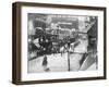 Citizens of Deadwood Celebrate Completion of Railroad No.2 Photograph - Deadwood, SD-Lantern Press-Framed Art Print