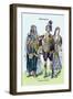 Citizens of Lebanon, 19th Century-Richard Brown-Framed Art Print