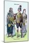 Citizens of Lebanon, 19th Century-Richard Brown-Mounted Art Print