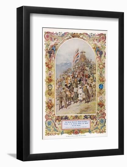 Citizens of the British Empire the Greatest Empire the World Has Ever Known-null-Framed Photographic Print