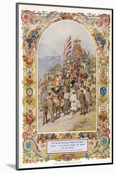 Citizens of the British Empire the Greatest Empire the World Has Ever Known-null-Mounted Photographic Print