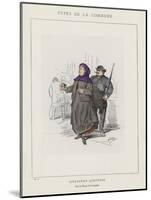 Citoyenne Queteuse, Pour Les Blesses De La Commune-Charles Albert d'Arnoux Bertall-Mounted Giclee Print