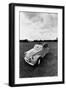 Citroen 2CV, Black and White Picture-Walter Bibikow-Framed Photographic Print
