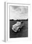 Citroen 2CV, Black and White Picture-Walter Bibikow-Framed Photographic Print