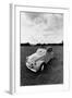 Citroen 2CV, Black and White Picture-Walter Bibikow-Framed Photographic Print