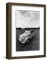 Citroen 2CV, Black and White Picture-Walter Bibikow-Framed Photographic Print