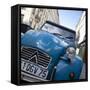 Citroen 2Cv Car in Paris, France-Jon Arnold-Framed Stretched Canvas